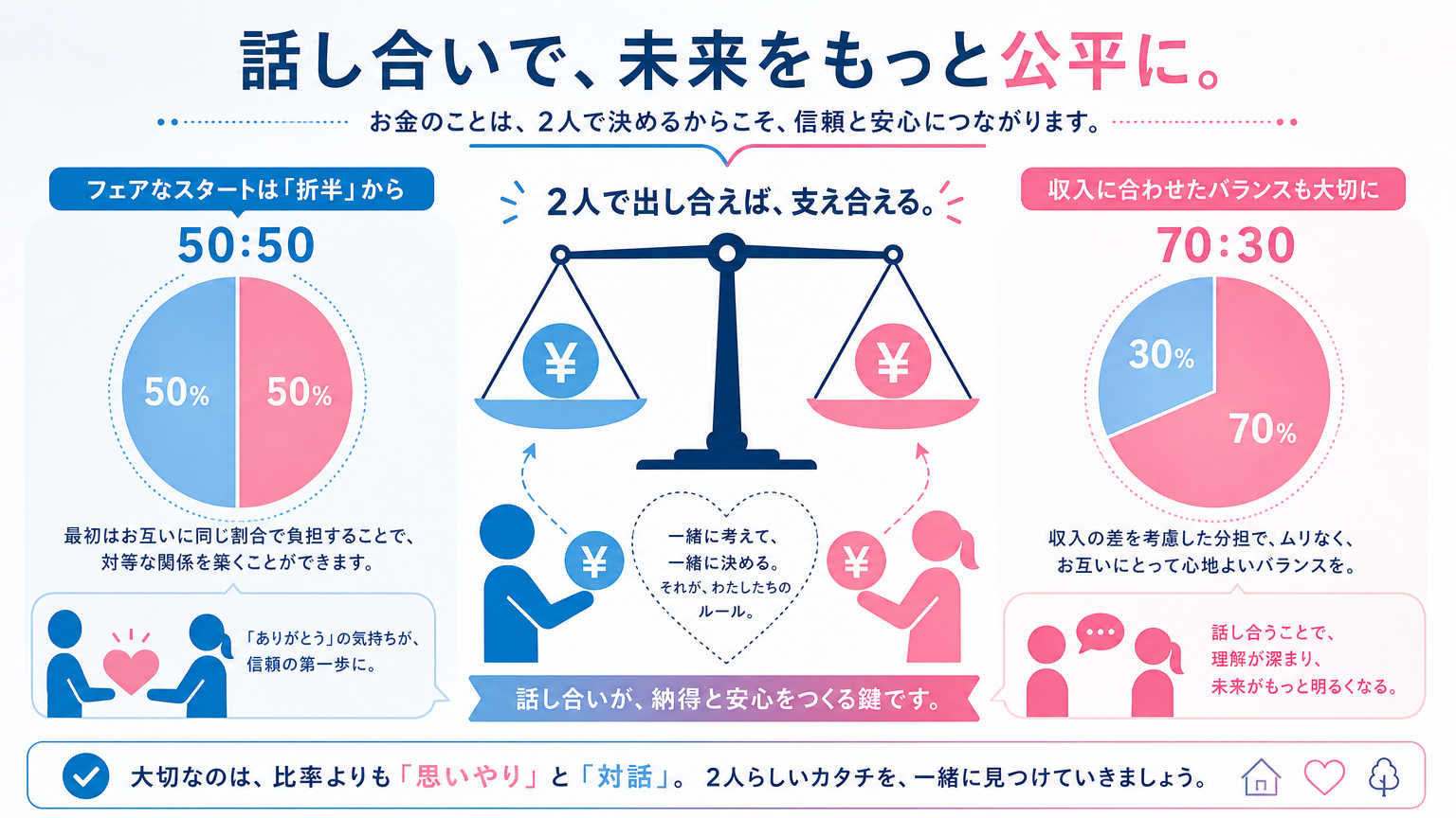 同棲の初期費用をカップルで分担する方法